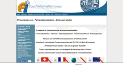 Desktop Screenshot of adressdatenbanken.ch